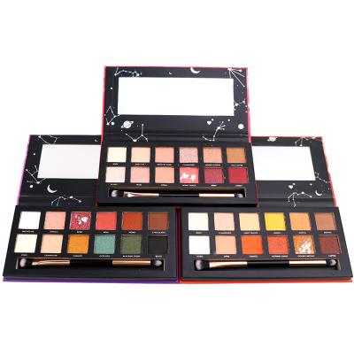 China Wholesale Private Label Waterproof Makeup Set Long Lasting Eyeshadow Shimmer 12 Colors Eyeshadow Kit for sale