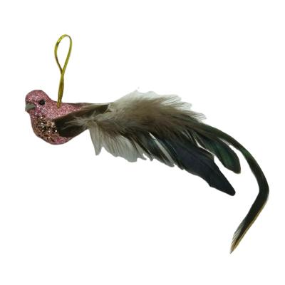 China GARLAND DECORATION SYART Valentine's Day Party Supplies Birthday Props Purple Bird With Feather Tail for sale