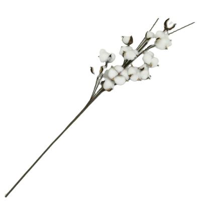 China Natural Cotton Ball Branch Flower Bouquet SYART 36