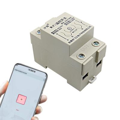 China 110V220V260V Smart Home Doodle APP WIFI Circuit Breaker Relay Relay Type 110V220V260V Remote Controller 6301WIFI for sale