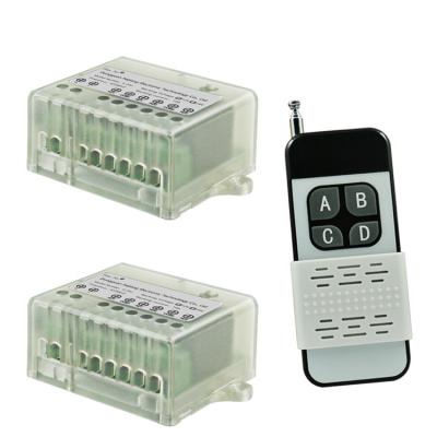 China General 433mhz Relays 433mhz Wireless Remote Receiver General Radio Frequency Switch DC12V 10A 2 Radio Frequency Remote Switch S-202 for sale