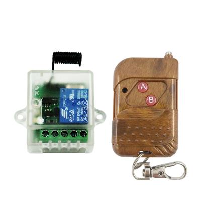 China Automitic Gate/Door/Window Channel Relay 433MHZ DC12V Wireless Remote Control On/Off Radio Frequency Remote Control etc. 1 garage for sale