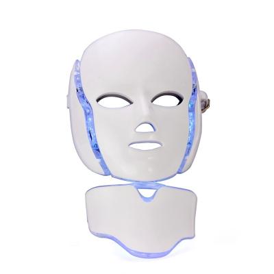 China For Home Use LED Facial Mask PDT Photon Skin Beauty Therapy 7 Colors Light Facial Led Mask For Skin Care for sale