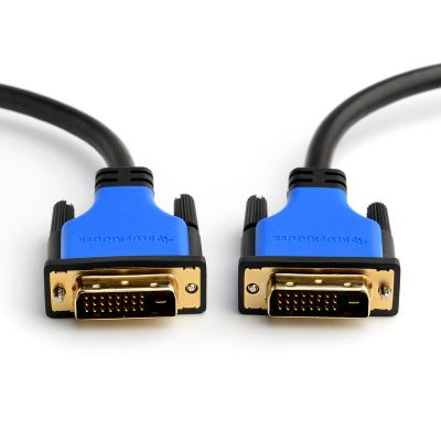 China COMPUTER DVI-D 24+1 Pin DVI To DVI Monitor Cable Hd Video Signals Cable ODM OEM Can Be Customized for sale