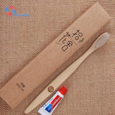 China Customized bamboo hotel amenities/Custom design for hotel amenities/Hotel Bamboo dental kit for sale