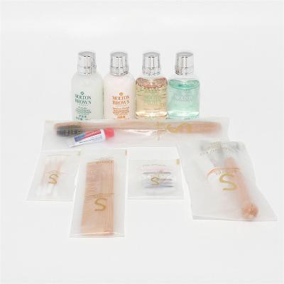 China Bamboo/wheat straw Biodegradable Hotel Amenities Packaging Hotel Amenity Supplier Hospitality Supplies Set Luxurious Hotel Bathroom Amenities for sale