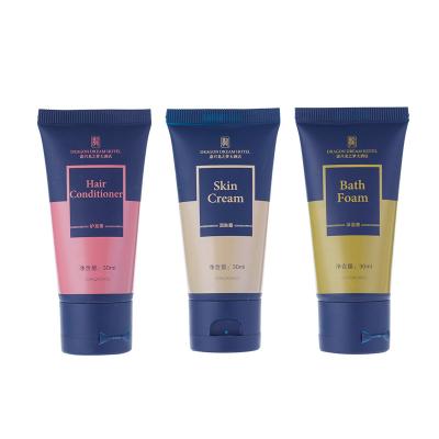 China Home Travel Hotel 25ml Cheap Tube Packaging Shampoo Body Wash Hotel Amenities for sale