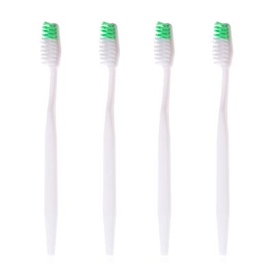 China Disposable Wholesale plastic clean soft bristle adult toothbrush for sale