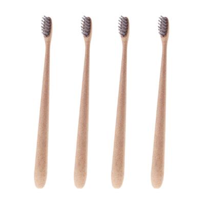 China Bamboo Wholesale Private Label Eco Friendly Bamboo Toothbrush for sale