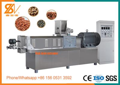 China Range Floating Sinking Fish Feed Extruder Machine 100-3000KG/H Capacity for sale