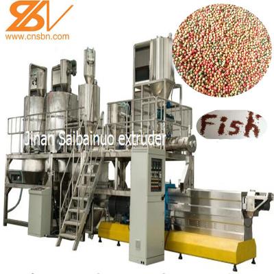 China Fischzucht-Kugel-Extruder-Maschinen-automatische Wels-Zufuhr-Produktion zu verkaufen