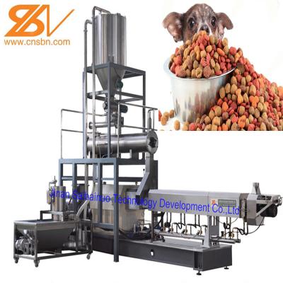 Chine Chaîne de production d'extrudeuse de machine d'aliment pour animaux familiers de poissons de chat de chien Saibainuo Kibble sec à vendre