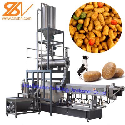 China 100kg/H-6t/H droog verbrokkelt Hondevoer de Extruderproductielijn van de Productiemachine Te koop