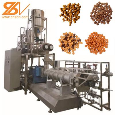 China 2-3t/H Dry Pet Food Processing Line Adopts Corn Flour Raw Materials for sale