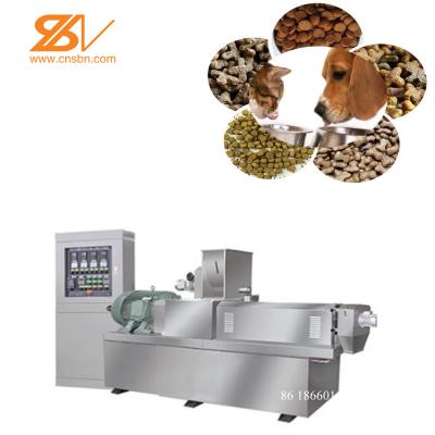 Cina 220-260KG/H Dog Food Extruder Machine Siemens Motor in vendita