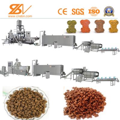 Cina 100-160kg/H Dog Food Extruder Food Grade Processing Line in vendita