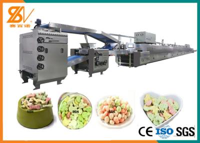 China Cadena de producción de máquina de la galleta de perro casero certificación de la tecnología BCQ250 BV de la patente en venta