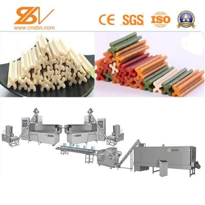 China DLG100 Pet Treat Machine Pet Chews Equipment Single Screw Extruders for sale