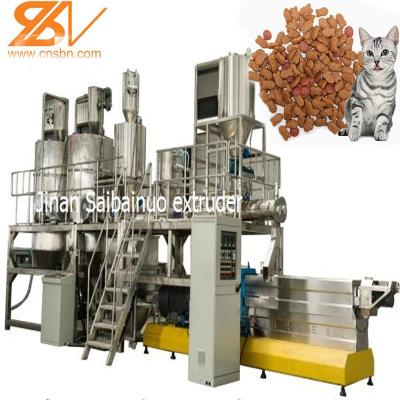 Cina Cat Food Making Machine, motore di Siemens della macchina della pallina dell'alimentazione dell'animale domestico in vendita