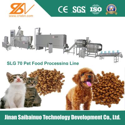 China alimentación automática de los pescados de 0.1-6t/H Cat Food Machine For Floating en venta