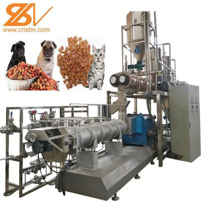 China Getrocknete Cat Food Making Machine-Haustierproduktliniehundekatzen-Nahrung- für Haustieremaschinenanlage zu verkaufen