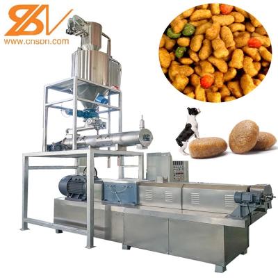 China Perro casero mojado Cat Food Processing Plant de Exruder del tornillo del gemelo de Pufffed en venta