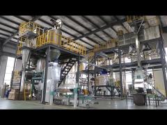 Vertical automatic large-capacity pet food production line