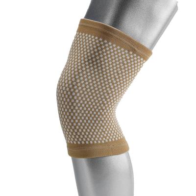 China Orthopedic Breathable Flexible Soft Cotton Thin Compression Knee Brace for Men and Women for sale