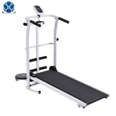 China New Design Cheap Home Portable Body Fit Folding Mini Fitness Commercial Manual Max Fit Treadmill 145*54*110CM for sale