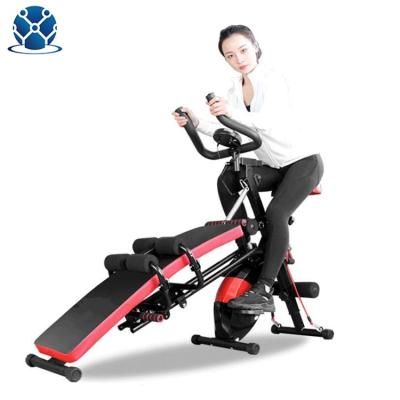 China weight bench gym bench sit machines and supine boards bench gym foldable bike 146*35*120CM for sale