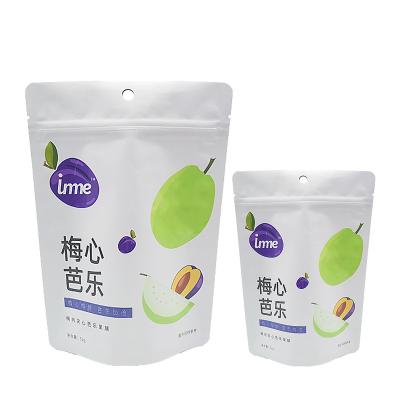 China Customized Recyclable Hot Selling New Standing Clear Paper Bags Stand Up Pouch Food Packet With Spout for sale