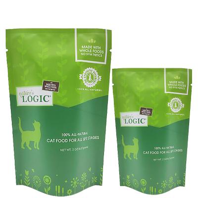 China Recyclable Custom Printing 3 Side Seal Bag Smell Proof Custom Size Heat Seal Packaging Mylar Bags Pet Food Packaging Bag for sale