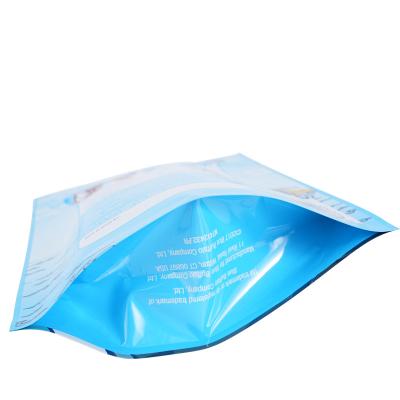 China OEM ODM Recyclable Plastic Pouches Factory Stand Up Pouch Pet Food Bottom Bags Plastic Custom Printing Holder Up Pouch Bag With Zipper for sale