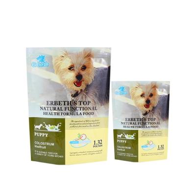 China Recyclable Custom Printed Plastic Aluminum Foil Pet Food Wrap Bolsa Stand Up Pouch With Zipper for sale