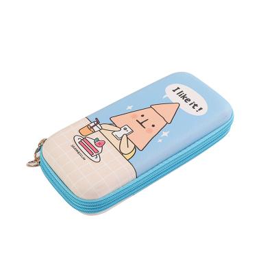 China Schools & Offices best-selling high quality leather digital printing pencil case cute simple stationery bag for sale