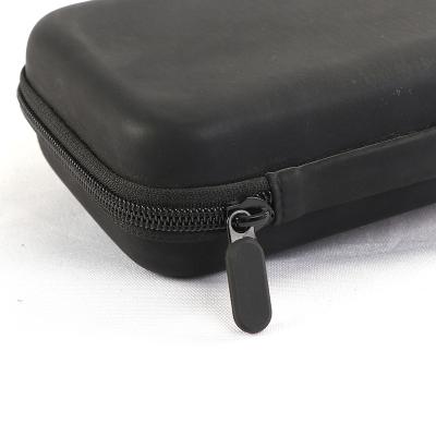 China solid color single zipper wash kit small toiletry bag organizer storage travel bag square 17*10.5*5cm for sale