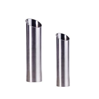 China Tisco Industry 304 Stainless Steel 309 410 420 430 Round Pipe For Decoration for sale