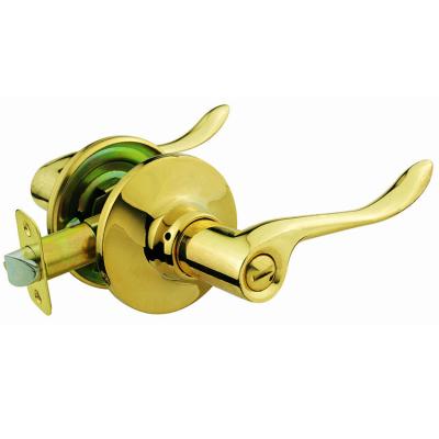 China Easy Installation Heavy Duty Lever Privacy Handle Tubular Door Lock for sale