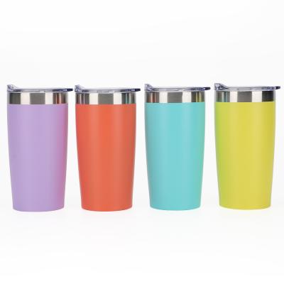 China OKADI Travel Tumblers Stainless Steel Wall Vacuum Viable Dual Travel Tumbler for School Office Home Camping for sale