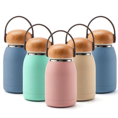 China Low MOQ Small Viable Portable OKADI Belly Cup Double-wall Stainless Steel Child Thermos Flask Bottle With Lid for sale