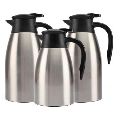 China Sustainable Food Grade Vacuum Thermos Pot Stainless Steel Vacuum Coffee Coffee Pot Sustainable Wholesale for sale