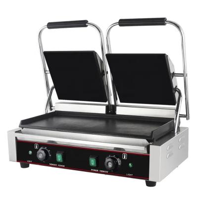 China NO STICK CE Approved Double Electric Panini Touch Grill For Making Sandwich GD-2A2 for sale