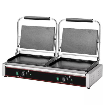 China NO STICK CE Approved Double Electric Panini Touch Grill For Making Sandwich GD-2A3 for sale