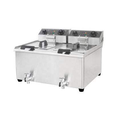 China Commercial Restaurant High Yield 36L Restaurant Countertop Chips Fryers Cheap Price for sale