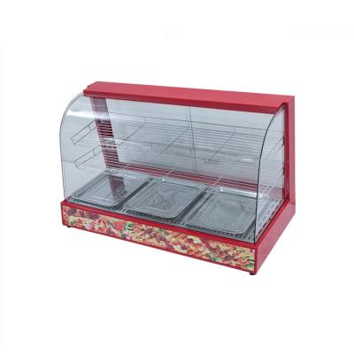 China CE Certified Catering Equipment Food Display Heater For Food Heating Showcase DH-2P 960*460*610mm for sale