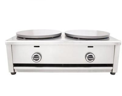 China CE Certificated Single Head Stainless Steel Pancake Makers Gas Pancake Maker Gas Pancake Machine Commercial for sale