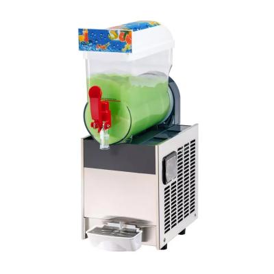 China Commercial Single Tank Margarita Frozen Drink Slush Maker machine from slush 15L 360*620*840mm for sale