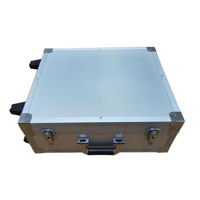 China Aluminum Transport Case With Outdoor Custom Flight Train Flight Cart Aluminum Pilot Case for sale