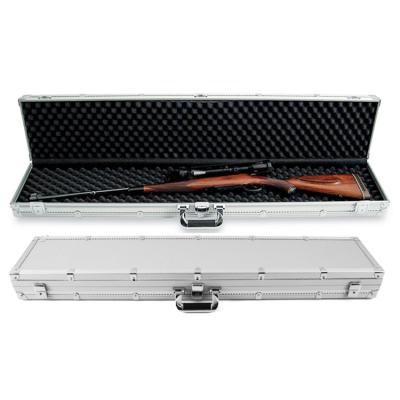 China Lightweight Gun Package Box Portable Rifle /Hand Microphone Carry Case Aluminum Gun Case for sale