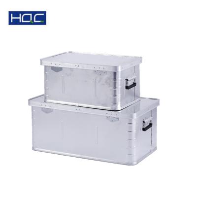 China Professional Storage Manufacturer Silver Storage Transport Aluminum Case for sale